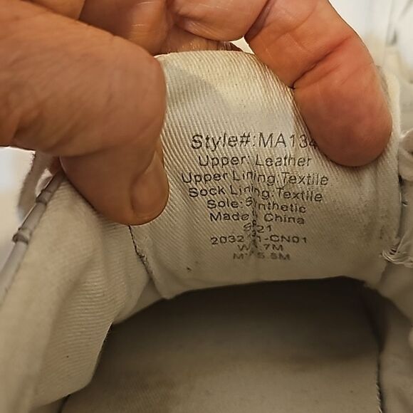 Madewell Sidewell Lowtop  Sneakers White Leather  Women's 7 - Picture 5 of 7